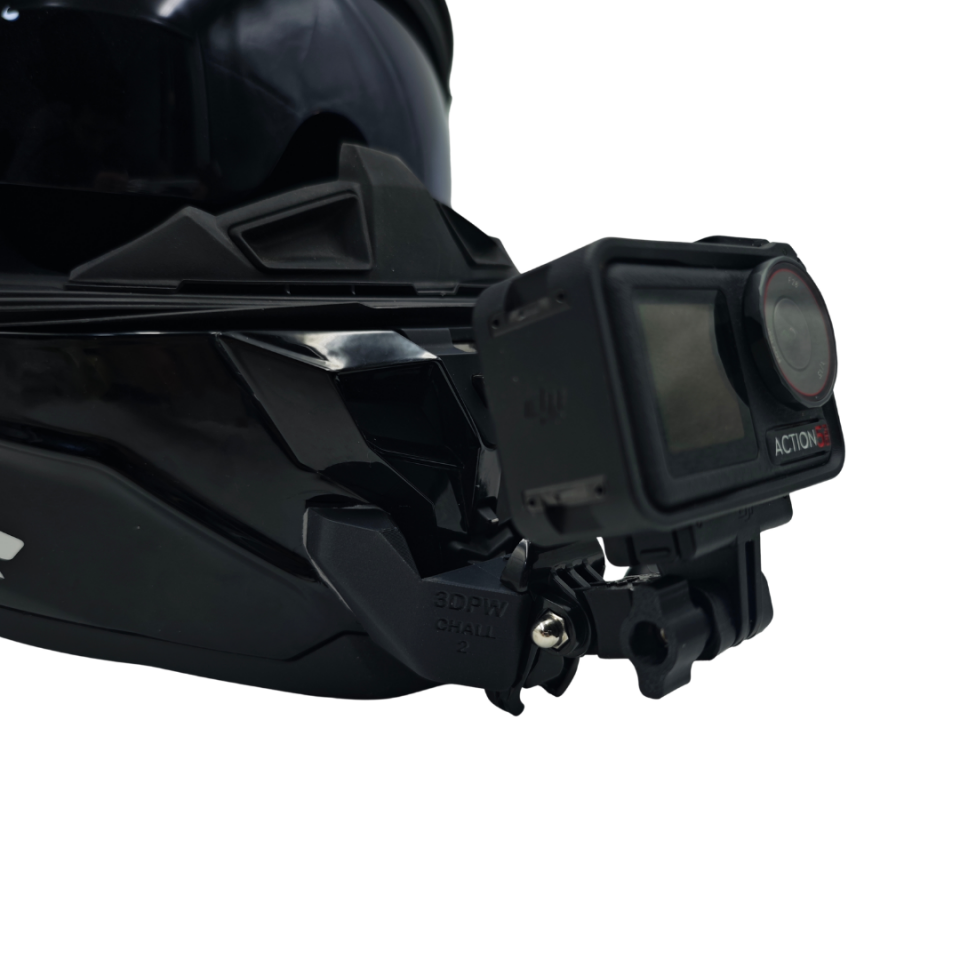 LS2 CHALLENGER 2 / CARBON 2 Kask uyumlu chinmount aksiyon kamera çene bağlantı aparatı seti