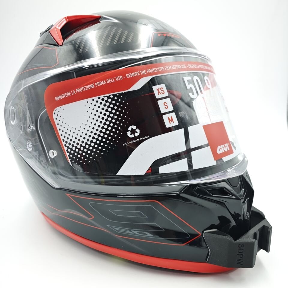 GIVI 50.7/50.8/50.9 Kask uyumlu chinmount aksiyon kamera çene bağlantı aparatı seti