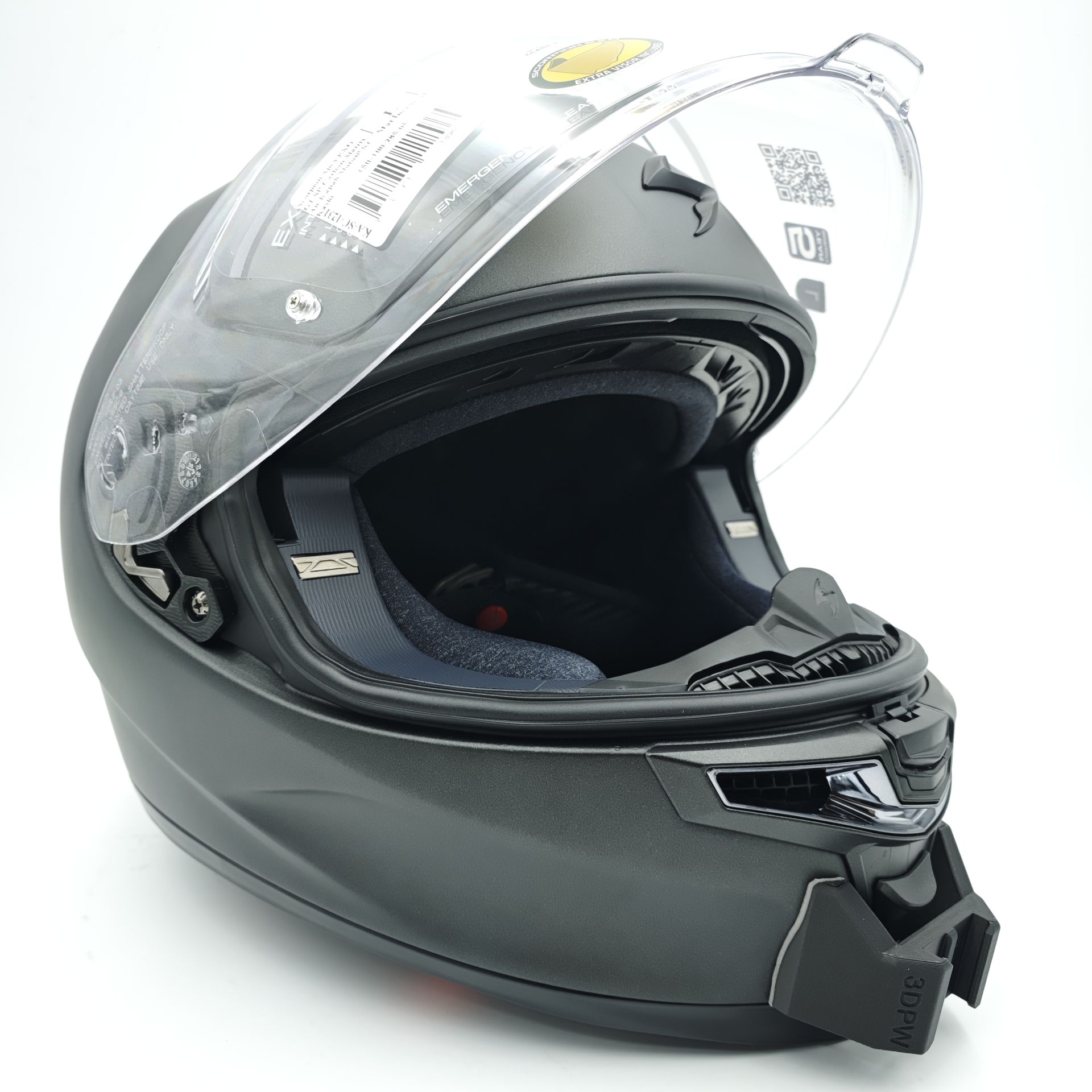 SCORPION APEX EXO GT SP AIR Kask için chin mount aksiyon kamera çene bağlantı aparatı
