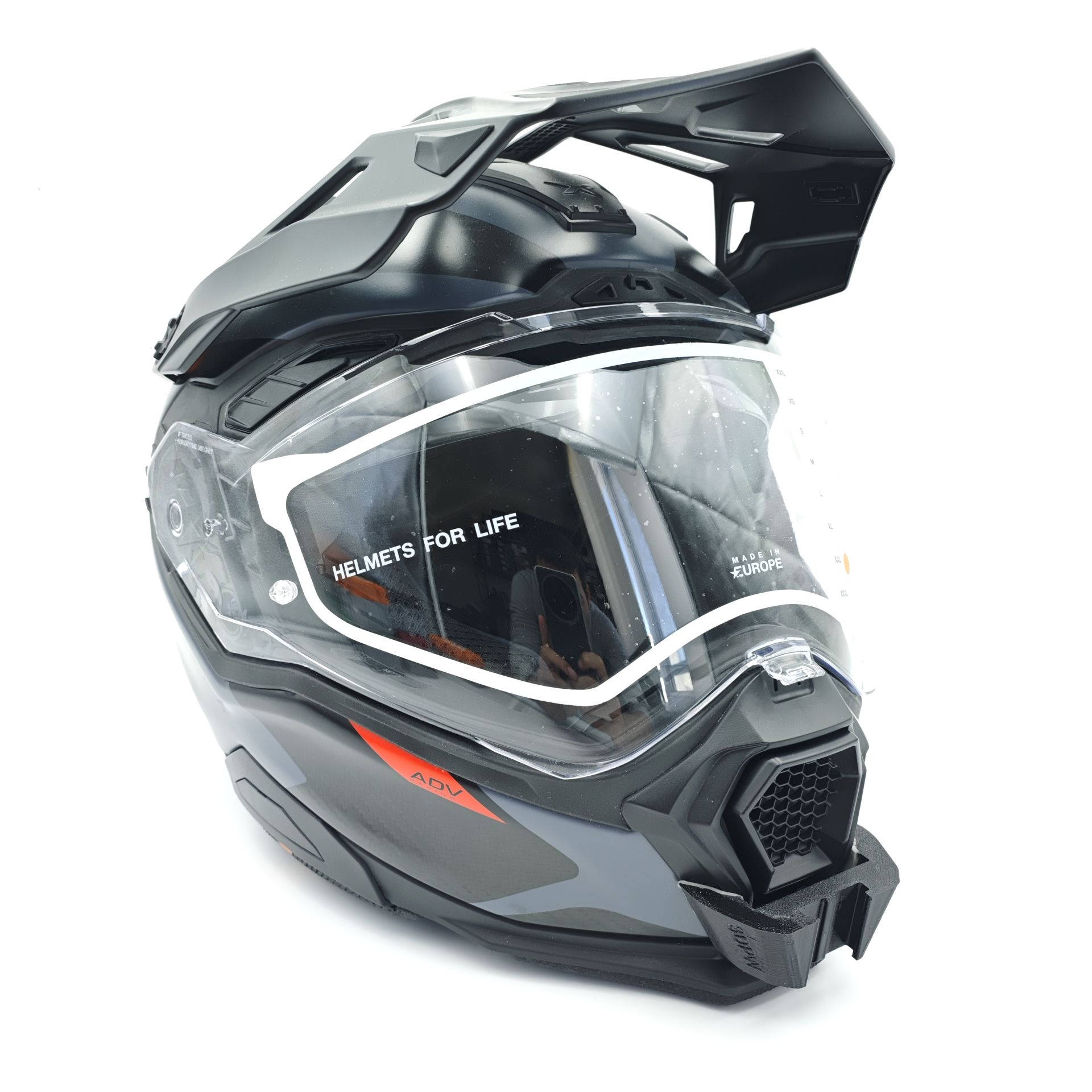NEXX X WED 3 / WST 3 Kask için chin mount aksiyon kamera çene bağlantı aparatı
