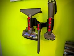 Dyson V7 V8 V10 V11 V15 için 5 li duvar montaj aparatı tutucusu