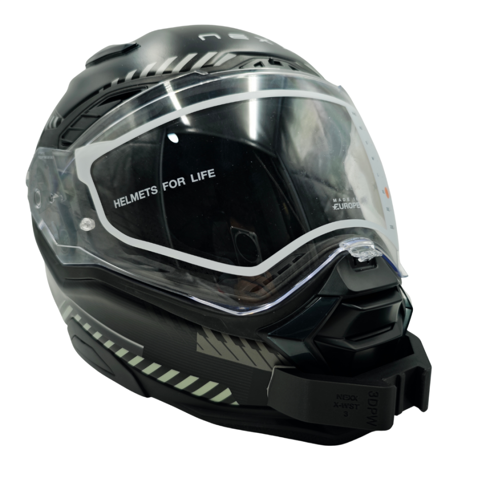 Nexx X-WST 3 Kask uyumlu chinmount aksiyon kamera çene bağlantı aparatı seti