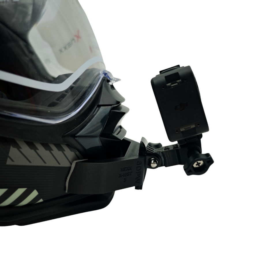 Nexx X-WST 3 Kask uyumlu chinmount aksiyon kamera çene bağlantı aparatı seti