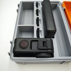 Dji Osmo Action 5 Pro Aksiyon Kamera için Abs Hardcase Mic 1/2 uyumlu