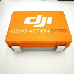 Dji Osmo Action 5 Pro Aksiyon Kamera için Abs Hardcase Mic 1/2 uyumlu