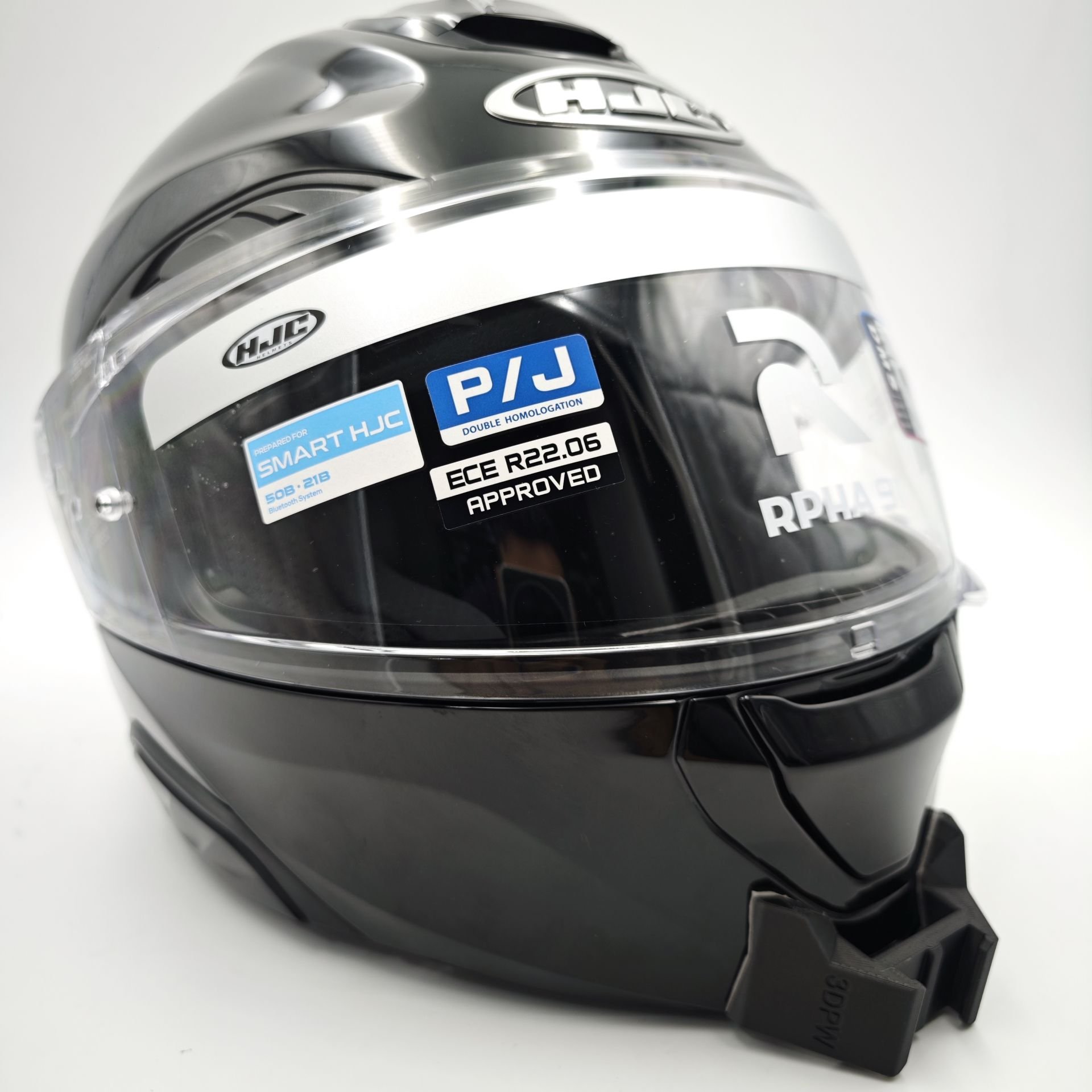 HJC RPHA91 Kask için GEN1 standart model chin mount aksiyon kamera çene bağlantı aparatı