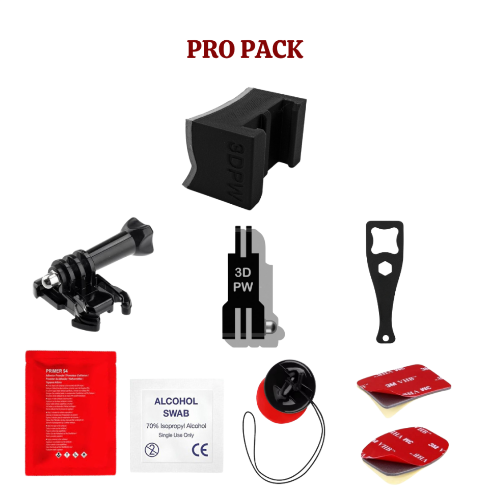 HJC RPHA 91 Kask uyumlu chinmount aksiyon kamera çene bağlantı aparatı seti