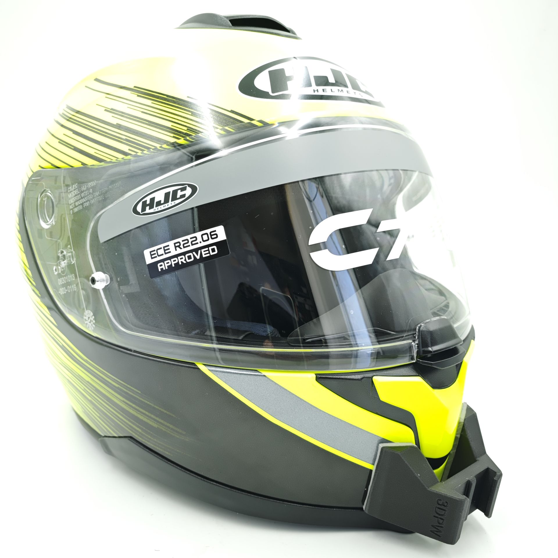 HJC C70 / C70N Kask için GEN1 standart model chin mount aksiyon kamera çene bağlantı aparatı