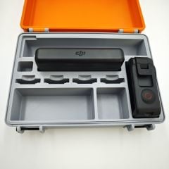Dji Osmo Action 5 Pro Aksiyon Kamera için Abs Hardcase Mic Mini uyumlu