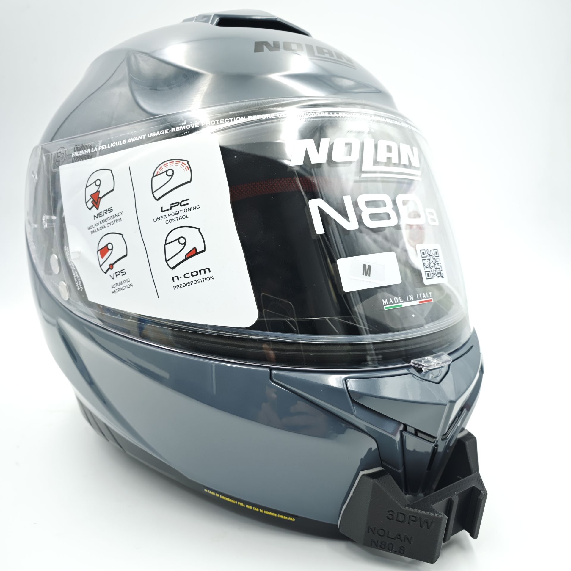 NOLAN N80.8 Kask için chin mount aksiyon kamera çene bağlantı aparatı