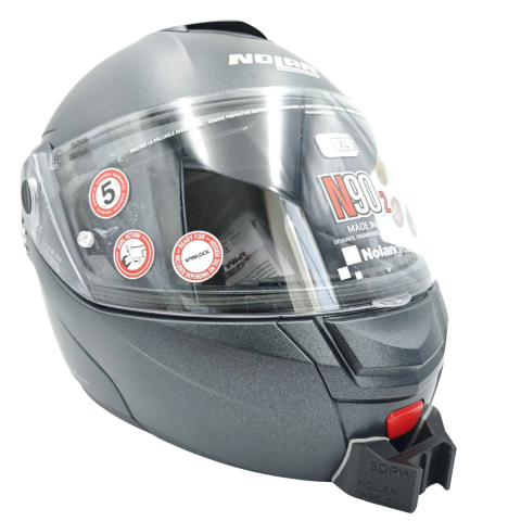 NOLAN N90.2 Kask uyumlu chinmount aksiyon kamera çene bağlantı aparatı seti