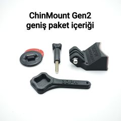 SHOEI QWEST Kask için chin mount aksiyon kamera çene bağlantı aparatı