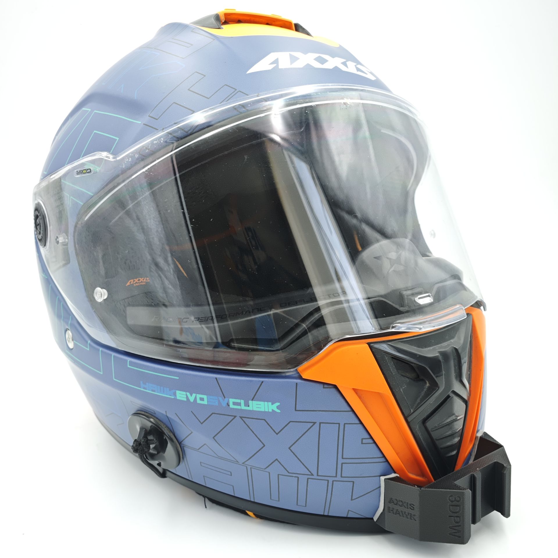 AXXIS HAWK Kask uyumlu chinmount aksiyon kamera çene bağlantı aparatı seti