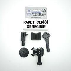 ALPINESTARS SUPERTECH R10 Kask için chin mount aksiyon kamera çene bağlantı aparatı