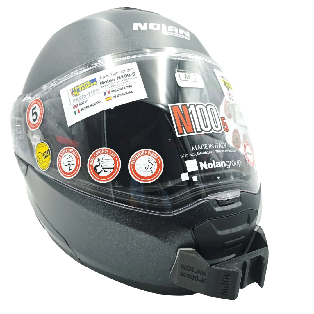 NOLAN N100-5 Kask uyumlu chinmount aksiyon kamera çene bağlantı aparatı seti