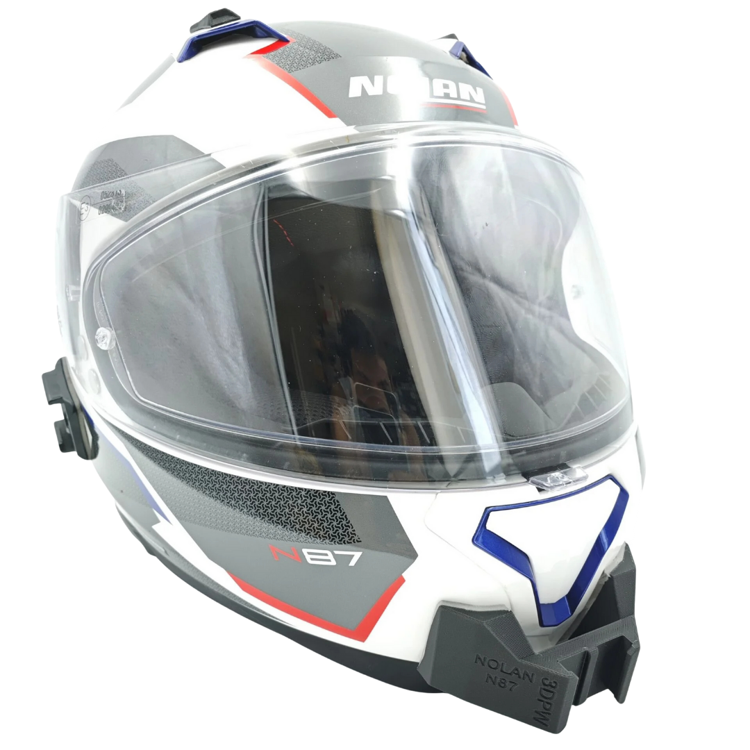 NOLAN N87 Kask uyumlu chinmount aksiyon kamera çene bağlantı aparatı seti