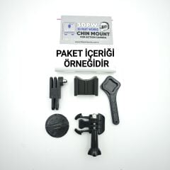NOLAN N87 Kask için chin mount aksiyon kamera çene bağlantı aparatı