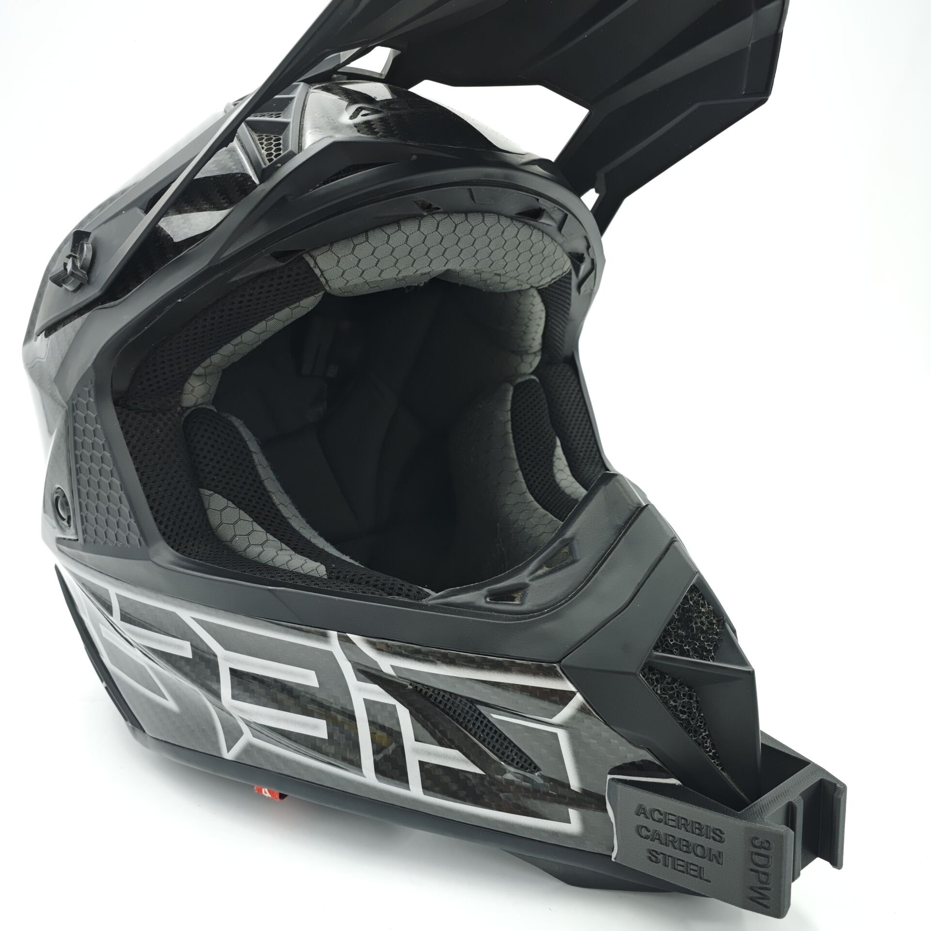 ACERBIS Carbon Steel Kask için chin mount aksiyon kamera çene bağlantı aparatı