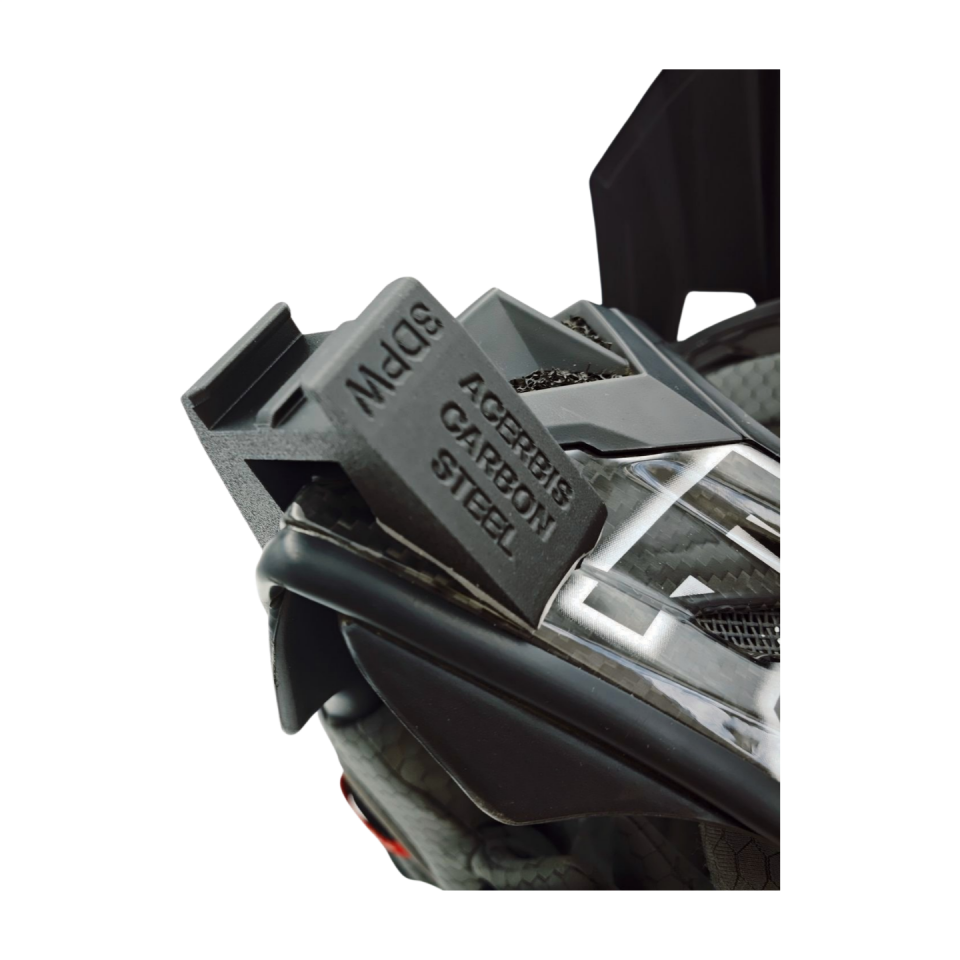 ACERBIS Carbon Steel Kask uyumlu chinmount aksiyon kamera çene bağlantı aparatı seti