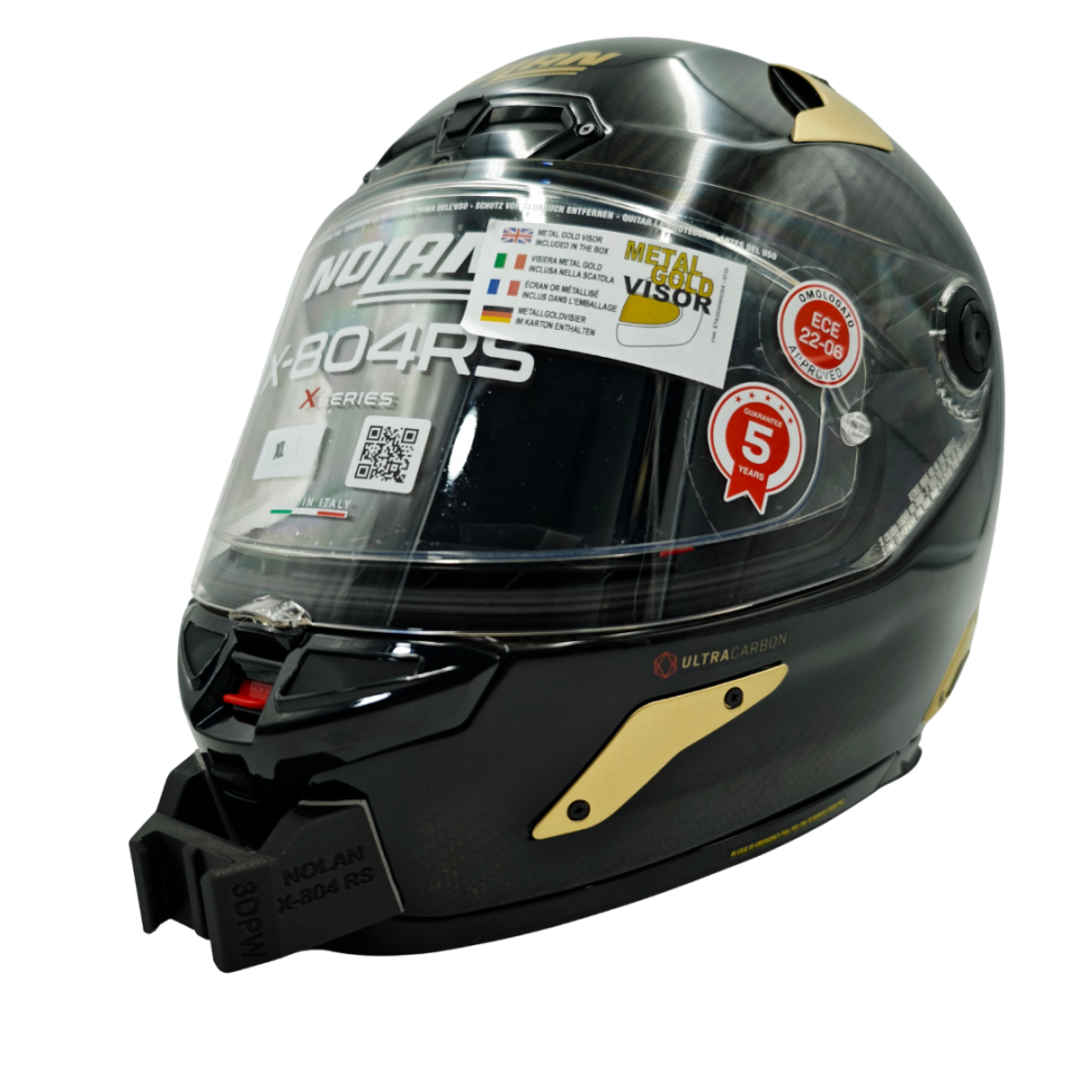 NOLAN X-804 RS Kask uyumlu chinmount aksiyon kamera çene bağlantı aparatı seti