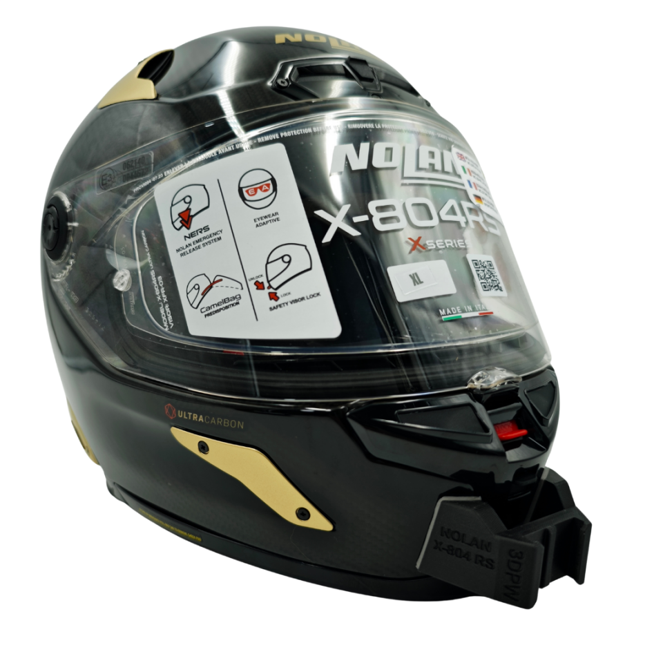 NOLAN X-804 RS Kask uyumlu chinmount aksiyon kamera çene bağlantı aparatı seti