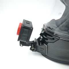 SCORPION EXO R1 EVO CARBON 1/2 Kask uyumlu chinmount aksiyon kamera çene bağlantı aparatı seti