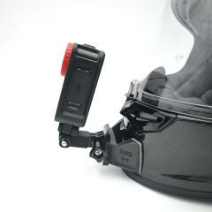 SCORPION EXO R1 EVO CARBON 1/2 Kask uyumlu chinmount aksiyon kamera çene bağlantı aparatı seti