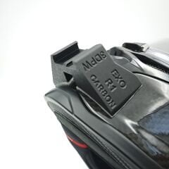 SCORPION EXO R1 EVO CARBON 1/2 AIR  Kask uyumlu chinmount aksiyon kamera çene bağlantı aparatı seti