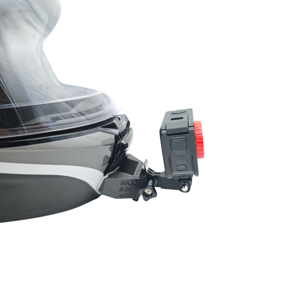NOLAN N100-6 Kask uyumlu chinmount aksiyon kamera çene bağlantı aparatı seti