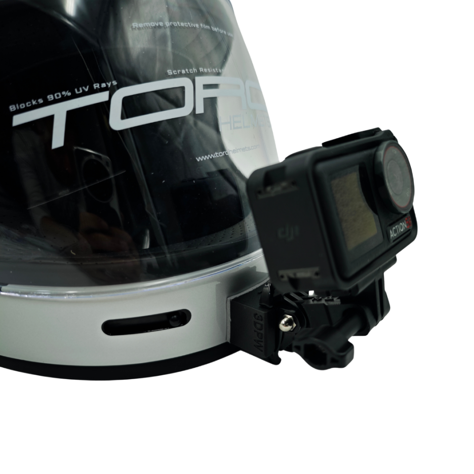 TORC T-1 Kask uyumlu chinmounts aksiyon kamera çene bağlantı aparatı seti