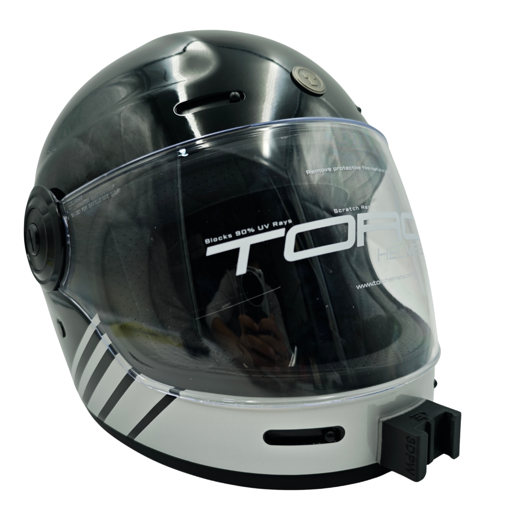 TORC T-1 Kask uyumlu chinmounts aksiyon kamera çene bağlantı aparatı seti