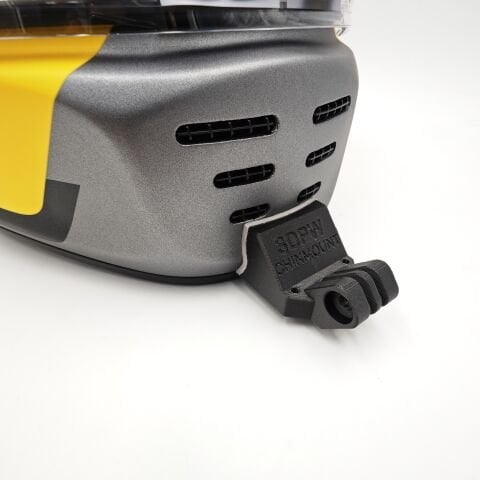 ARAI X - XE CONCEPT Kask için chin mount aksiyon kamera çene bağlantı aparatı