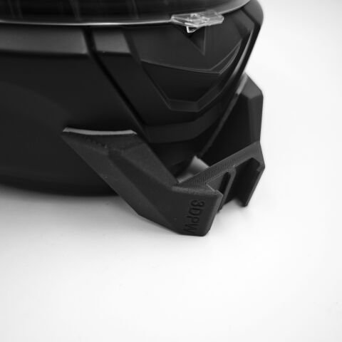 NOLAN N60.6 Kask uyumlu chinmount aksiyon kamera çene bağlantı aparatı seti