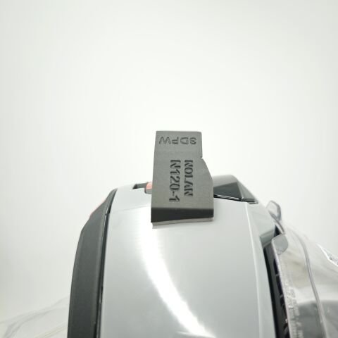 NOLAN N120-1 Kask uyumlu chinmount aksiyon kamera çene bağlantı aparatı seti