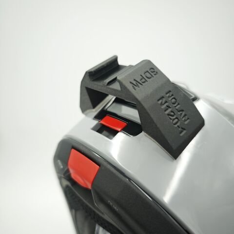 NOLAN N120-1 Kask uyumlu chinmount aksiyon kamera çene bağlantı aparatı seti