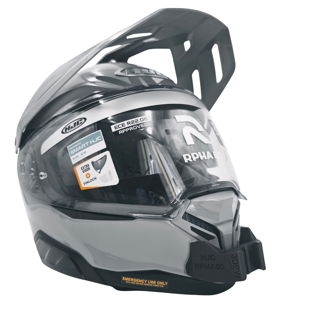 HJC RPHA 60 Kask uyumlu chinmount aksiyon kamera çene bağlantı aparatı seti