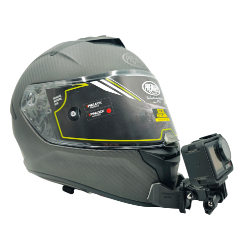 PREMIER DEVIL / DEVIL CARBON Kask uyumlu chinmount aksiyon kamera çene bağlantı aparatı seti