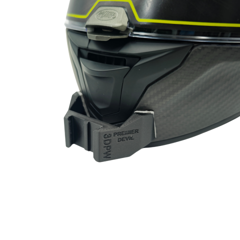 PREMIER DEVIL / DEVIL CARBON Kask uyumlu chinmount aksiyon kamera çene bağlantı aparatı seti