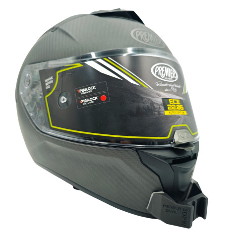 PREMIER DEVIL / DEVIL CARBON Kask uyumlu chinmount aksiyon kamera çene bağlantı aparatı seti