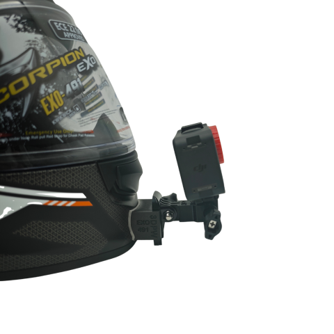 SCORPION EXO 491  Kask uyumlu chinmount aksiyon kamera çene bağlantı aparatı seti