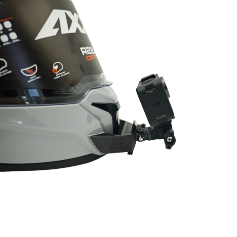 AXXIS PANTHER SV Kask uyumlu chinmount aksiyon kamera çene bağlantı aparatı seti