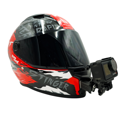 MT HELMETS STINGER 2 Kask uyumlu chinmount aksiyon kamera çene bağlantı aparatı seti
