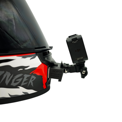 MT HELMETS STINGER 2 Kask uyumlu chinmount aksiyon kamera çene bağlantı aparatı seti