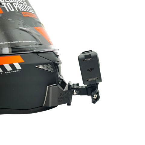 MT HELMETS REVENGE 2 Kask uyumlu chinmount aksiyon kamera çene bağlantı aparatı seti