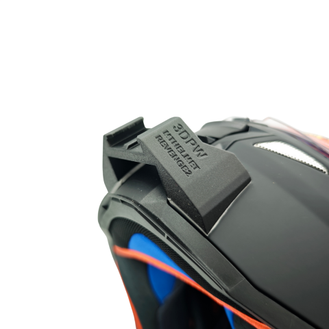 MT HELMETS REVENGE 2 Kask uyumlu chinmount aksiyon kamera çene bağlantı aparatı seti