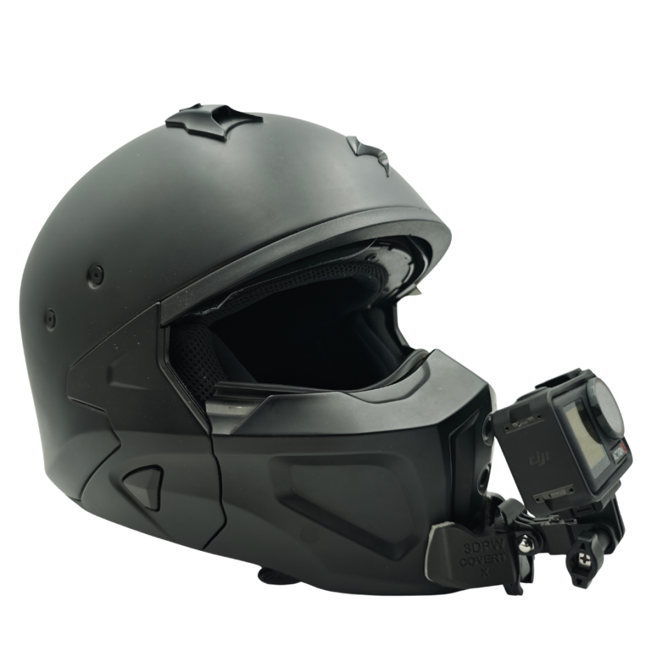 SCORPION COVERT X Kask uyumlu chinmount aksiyon kamera çene bağlantı aparatı seti