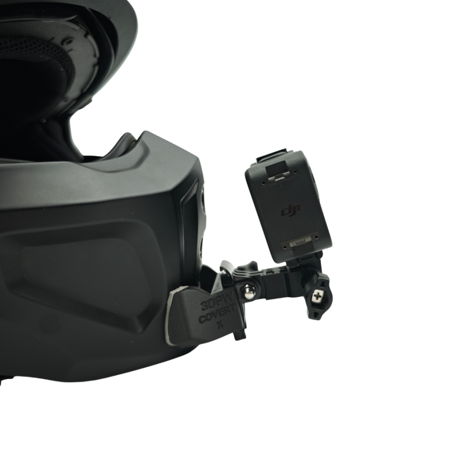 SCORPION COVERT X Kask uyumlu chinmount aksiyon kamera çene bağlantı aparatı seti