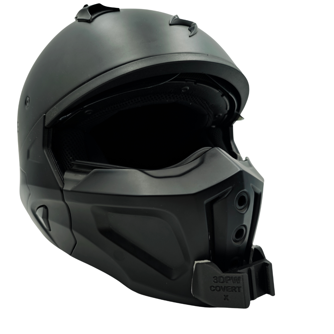 SCORPION COVERT X Kask uyumlu chinmount aksiyon kamera çene bağlantı aparatı seti