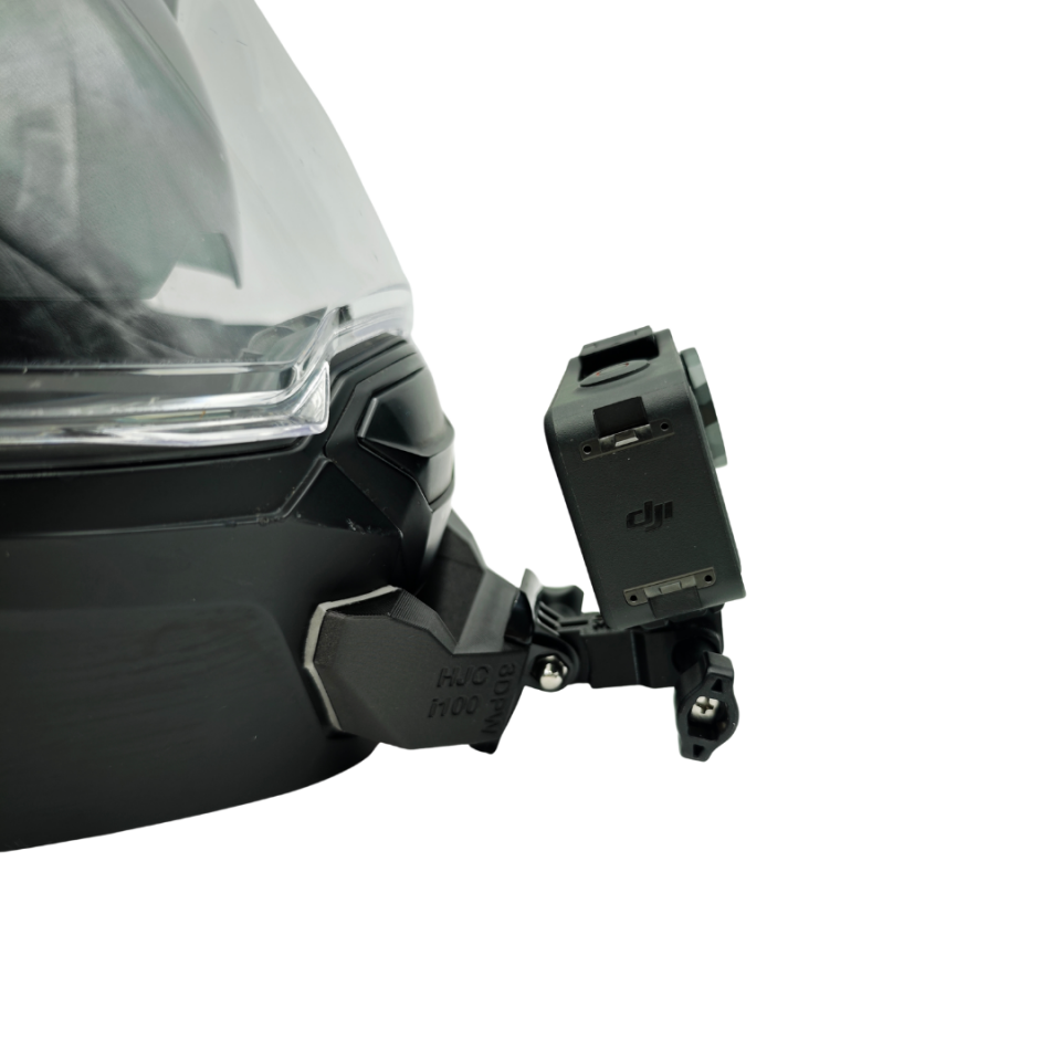 HJC i100 Kask uyumlu chinmount aksiyon kamera çene bağlantı aparatı seti
