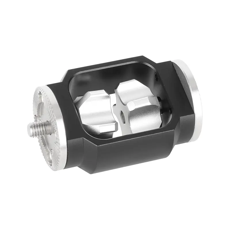 CAMVATE ARRI Tarzı Rozet Montaj Uzatma Adaptörü (Çift M6 Erkek Vida)